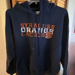 Syracuse J. America Navy Blue Lacrosse Hoodie